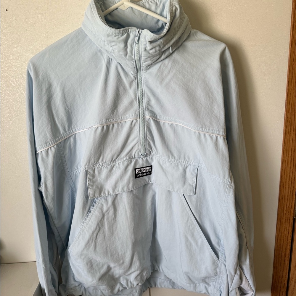 Adidas Unisex Light Blue Jacket